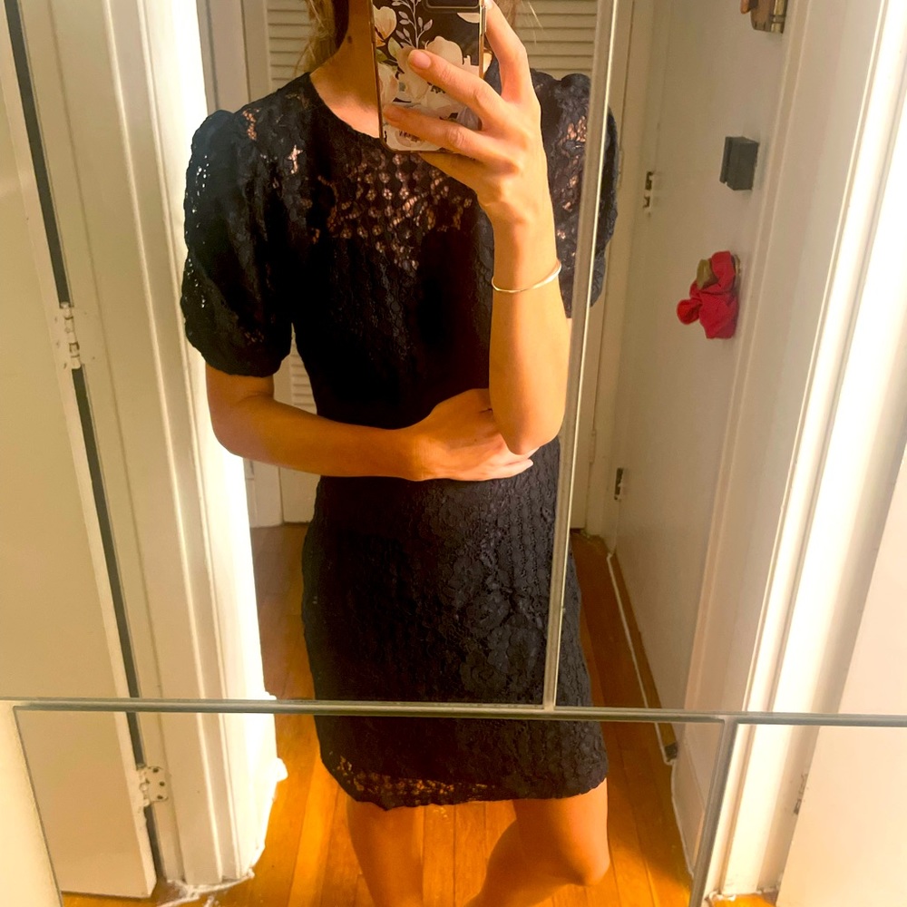 NWOT - Lacey black dress